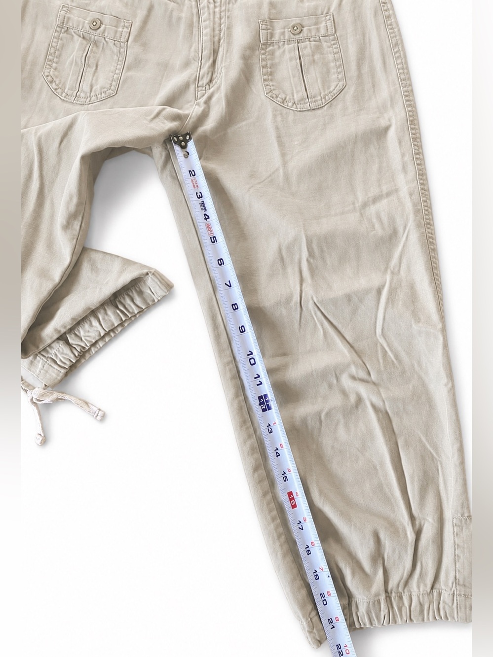 The North Face A5 Women’s Capri Pants Light Khaki Color 8 - Picture 3 of 10